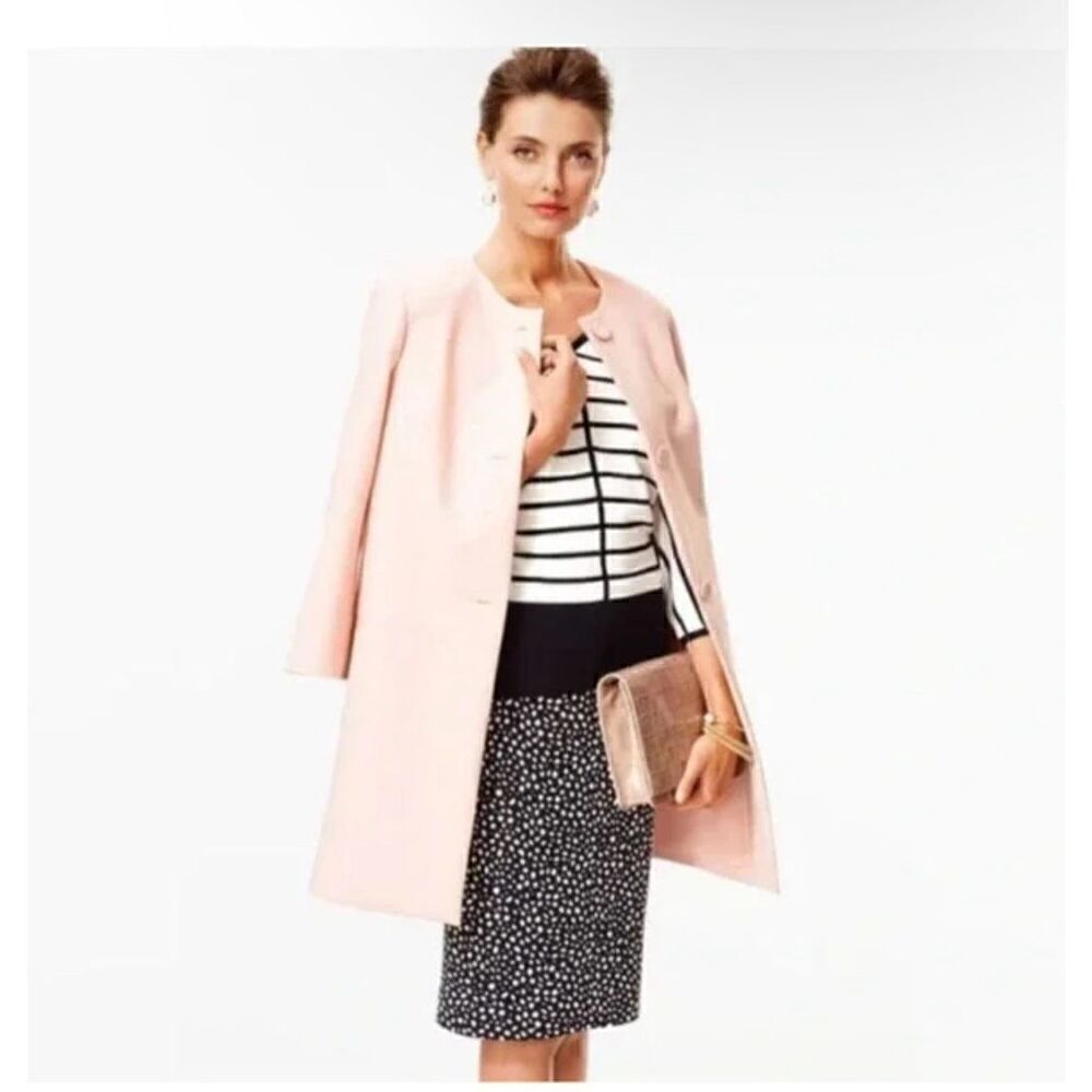 Talbots canyon double faced soft pink coat 4